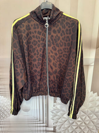 Veste de jogging léopard
