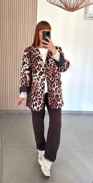 Blazer léopard