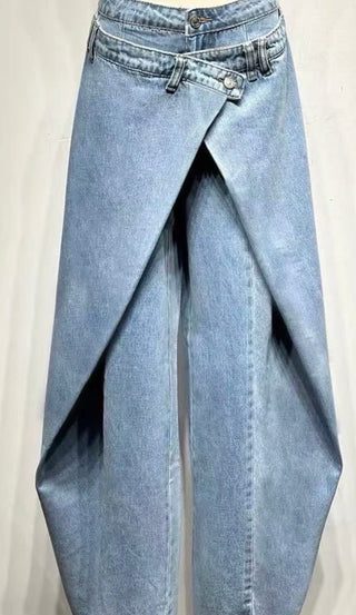 Précommande jean Wide legs croisé