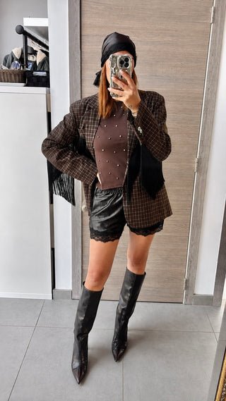 Veste Lumina à franges