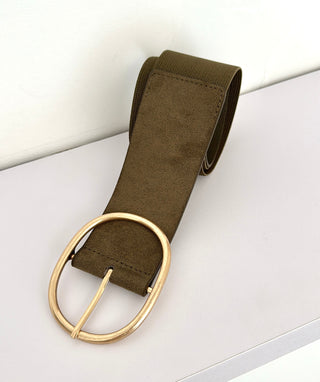Ceinture Luna kaki/taupe