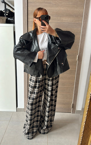 Perfecto oversize noir