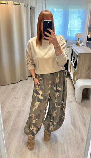 Pantalon/jogging camouflage