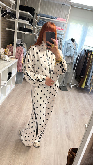 PRÉCOMMANDE Ensemble jogging à pois