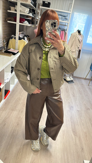 Veste à carreaux Lumina