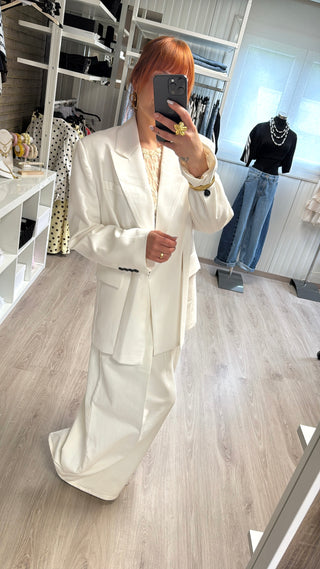 Blazer écru Lumina