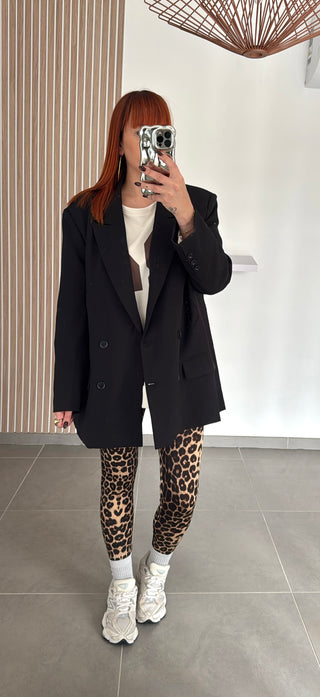 Blazer oversize noir