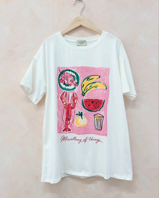 T-shirt imprimé summer vibes