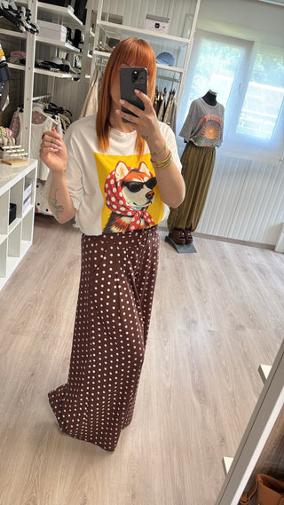 T-shirt Shiba chic