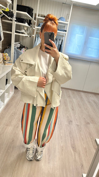 Précommande Jean barrel multicolore
