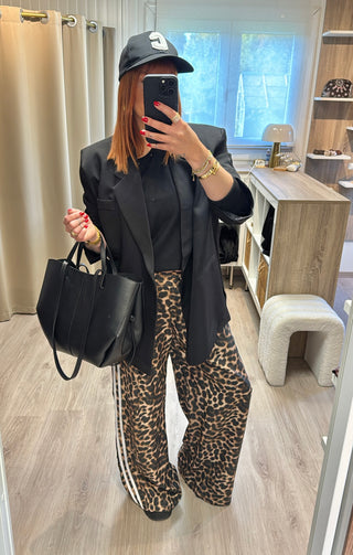Blazer oversize noir