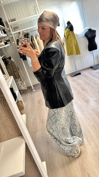 Jean python Wide leg