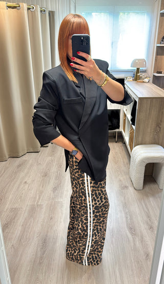 Blazer oversize noir