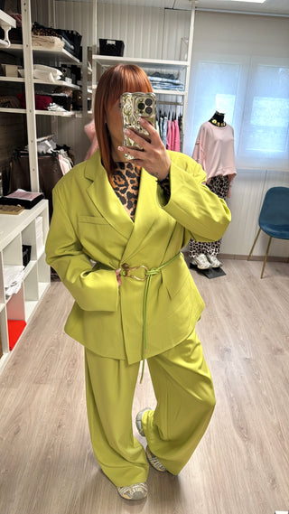 Veste/blazer vert Lumina