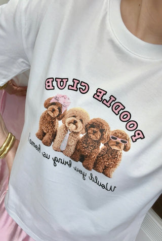 T-shirt poodle club