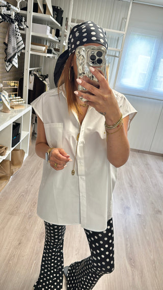 Chemise oversize blanche