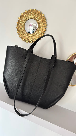 Sac Polène cuir noir