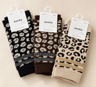 Chaussettes léopard