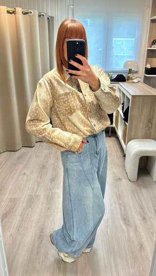 Jean barrel loose