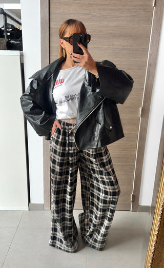 Perfecto oversize noir