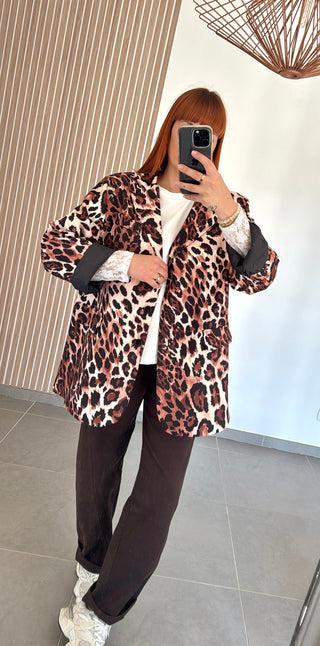 Blazer léopard