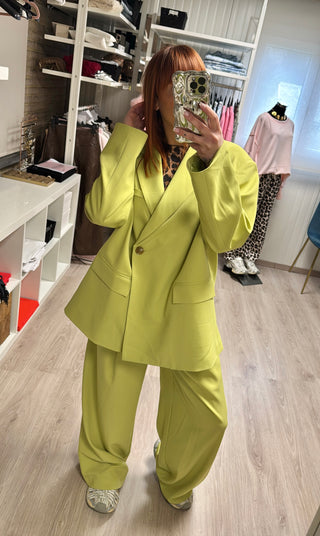 Veste/blazer vert Lumina