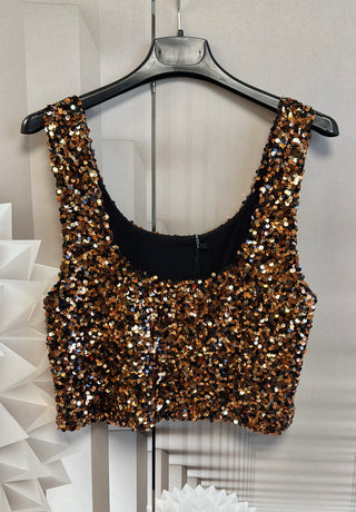Top à sequins
