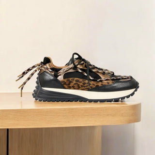 BRAY LEOPARD black/cognac